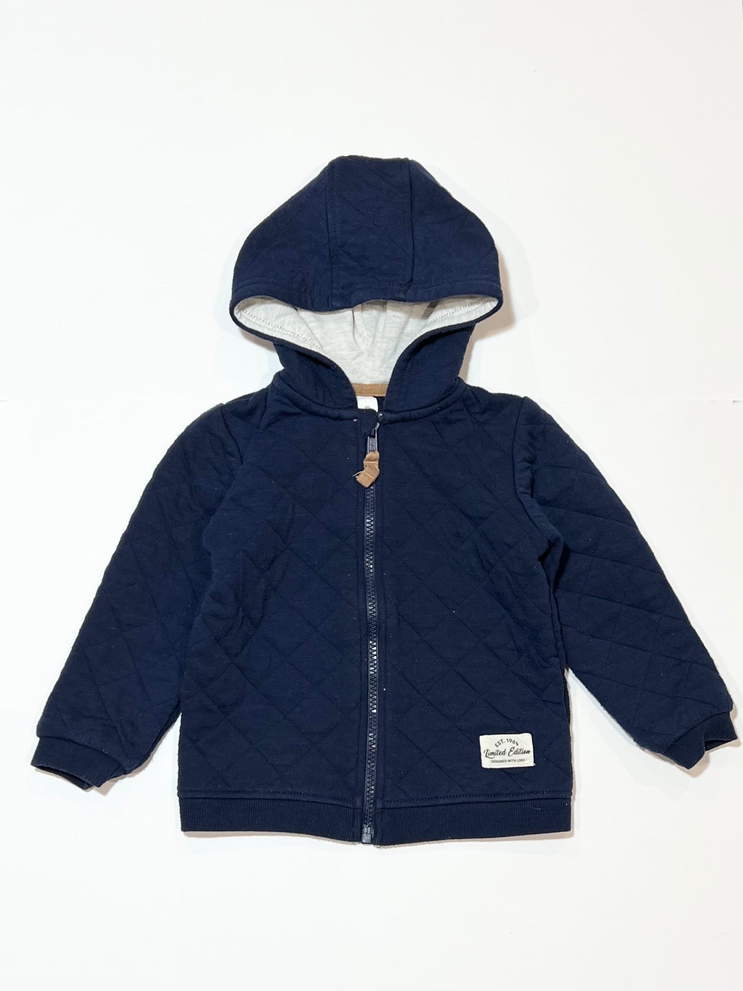 Quilted zip hoodie - Size 2