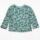 Green t-rex top - Size 4