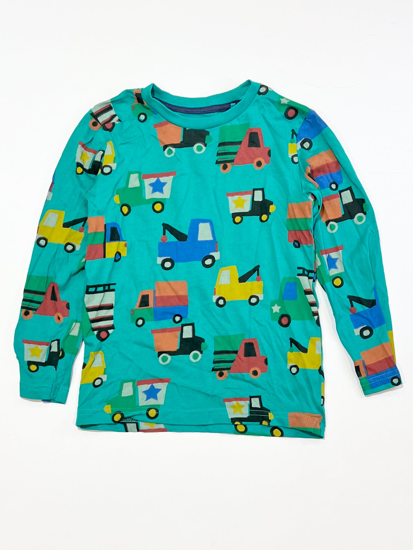Green trucks top - Size 4-5