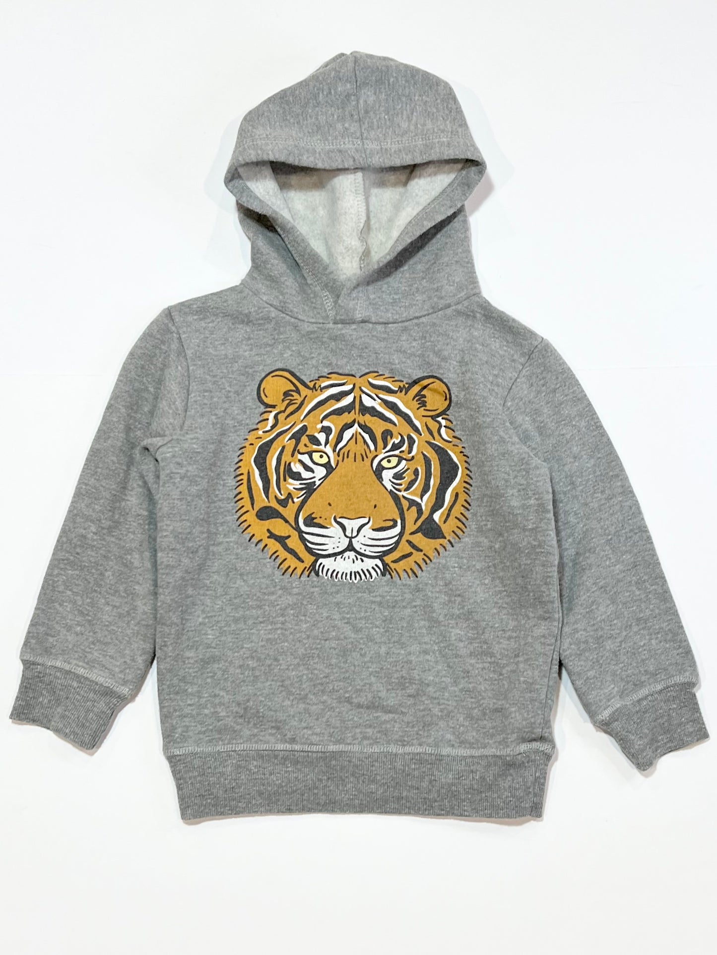 Grey tiger hoodie - Size 4
