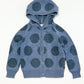 Spotty knit hoodie - Size 4