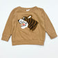 Brown tiger sweater - Size 4