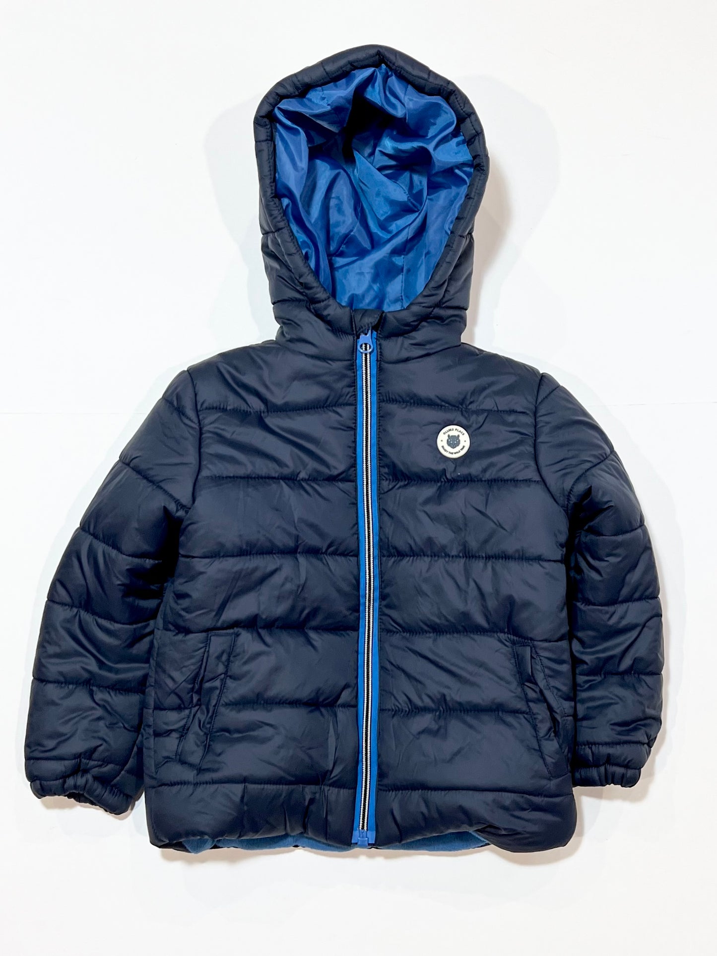 Navy puffer jacket - Size 4