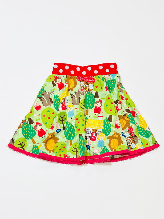 Little Red Riding Hood skirt - Size 2