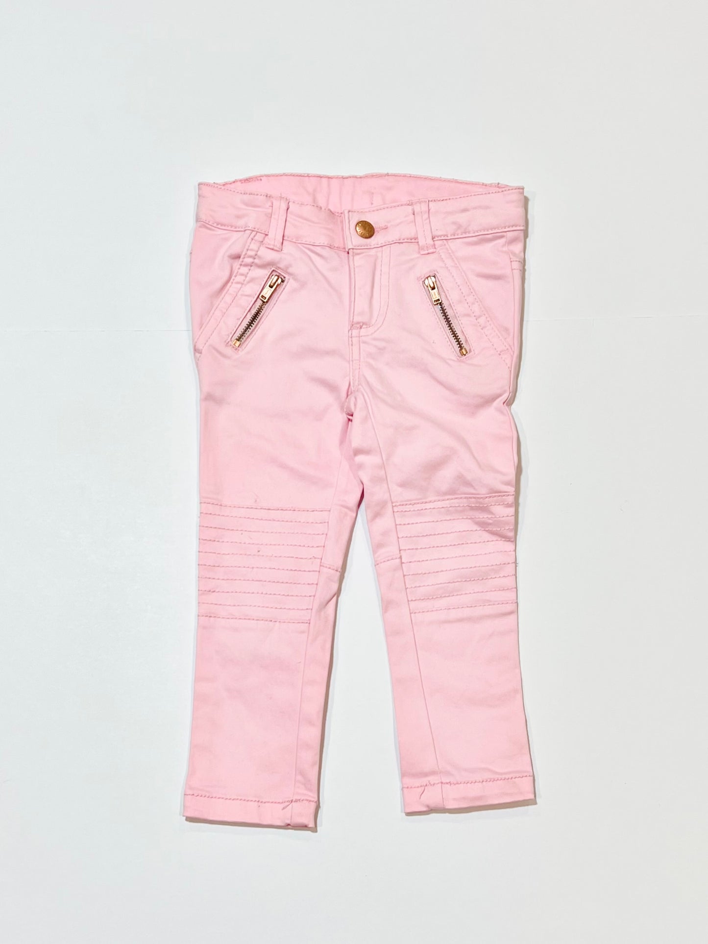 Pink biker pants - Size 2