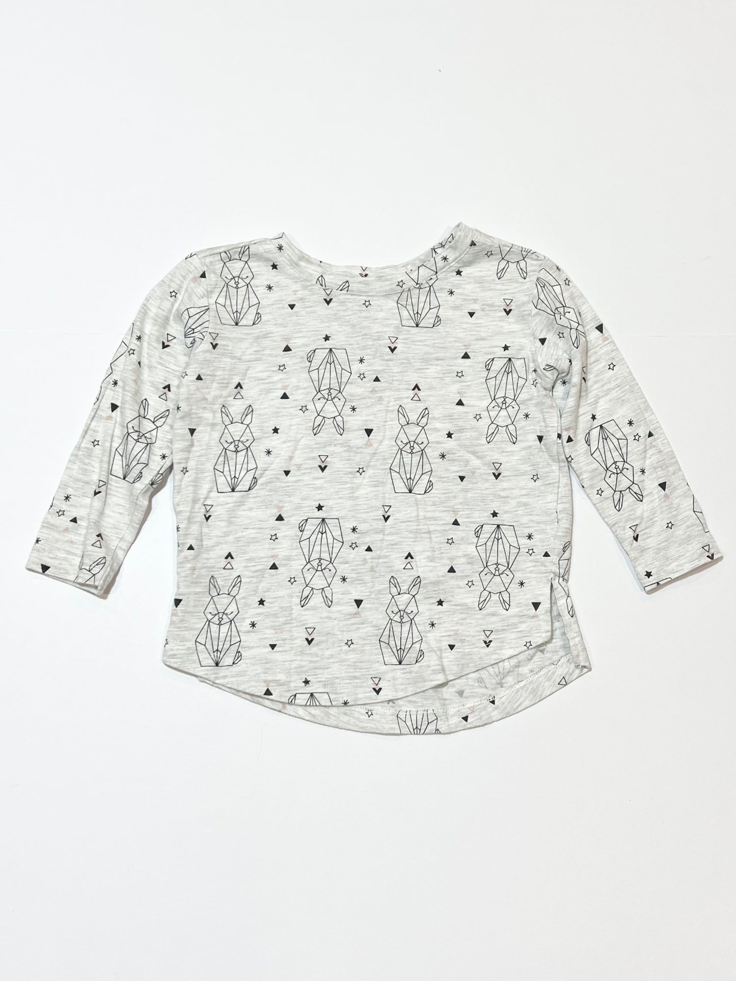 Grey bunny top - Size 2