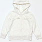 White zip hoodie - Size 4