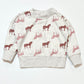 Grey horses sweater - Size 4