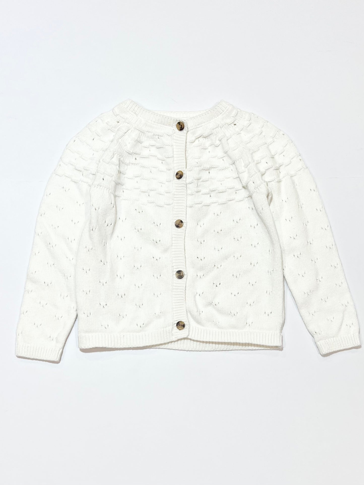 White cardigan - Size 4