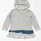 Grey hooded dress - Size 2-3