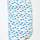 Flannelette fitted cot sheet