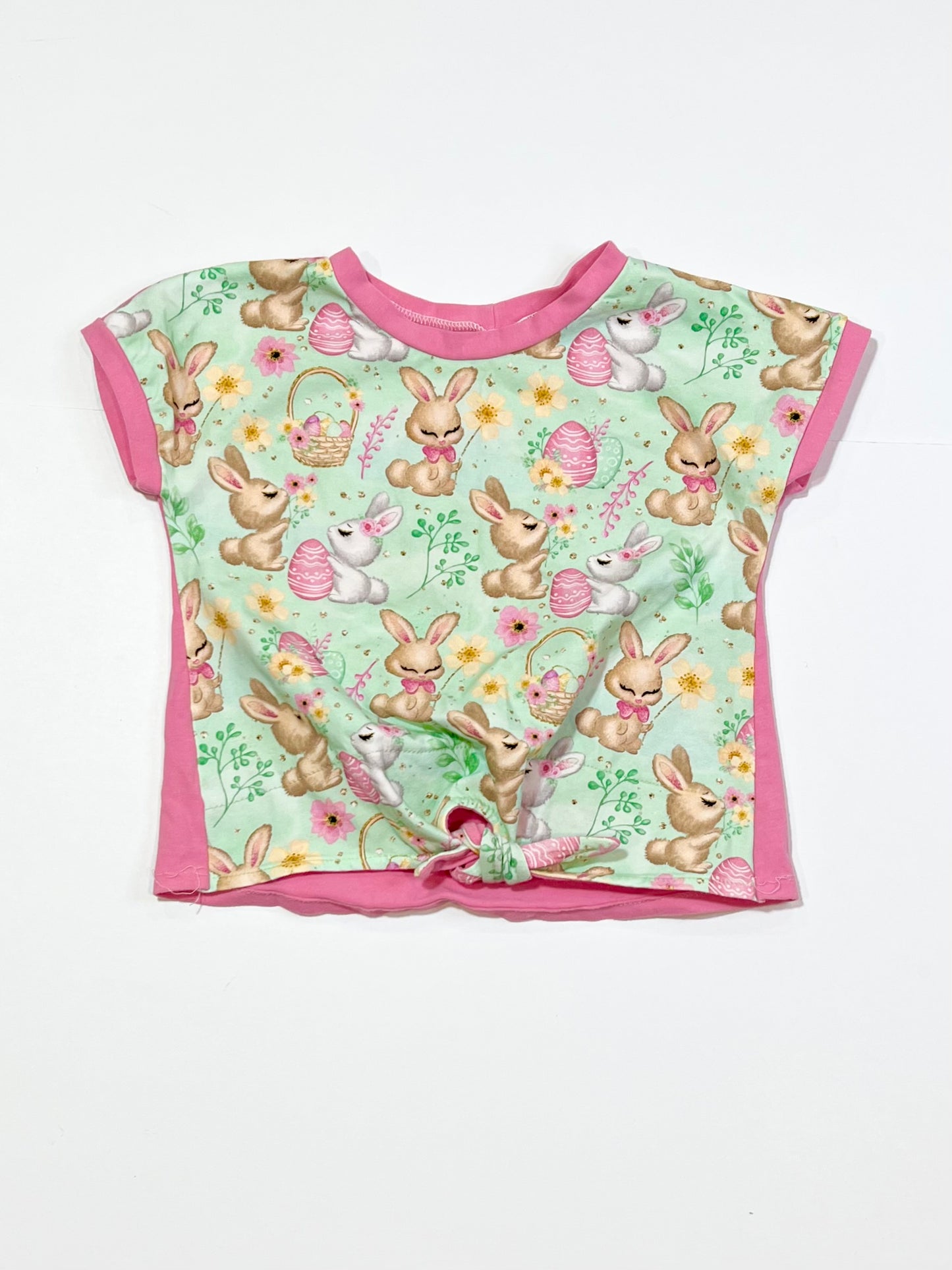 Easter tie-up top - Size 2-3