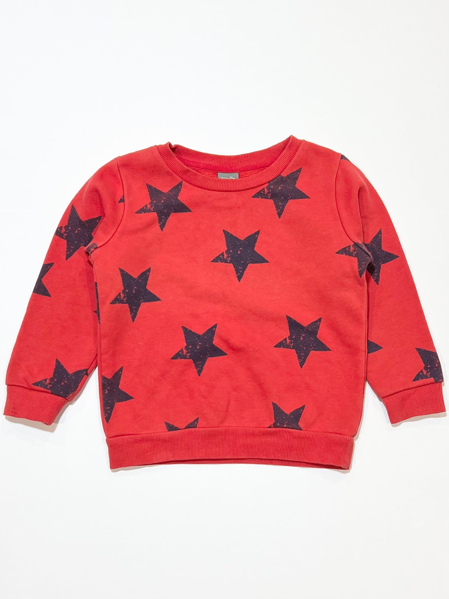 Red stars sweater - Size 3
