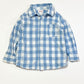Blue check shirt - Size 3
