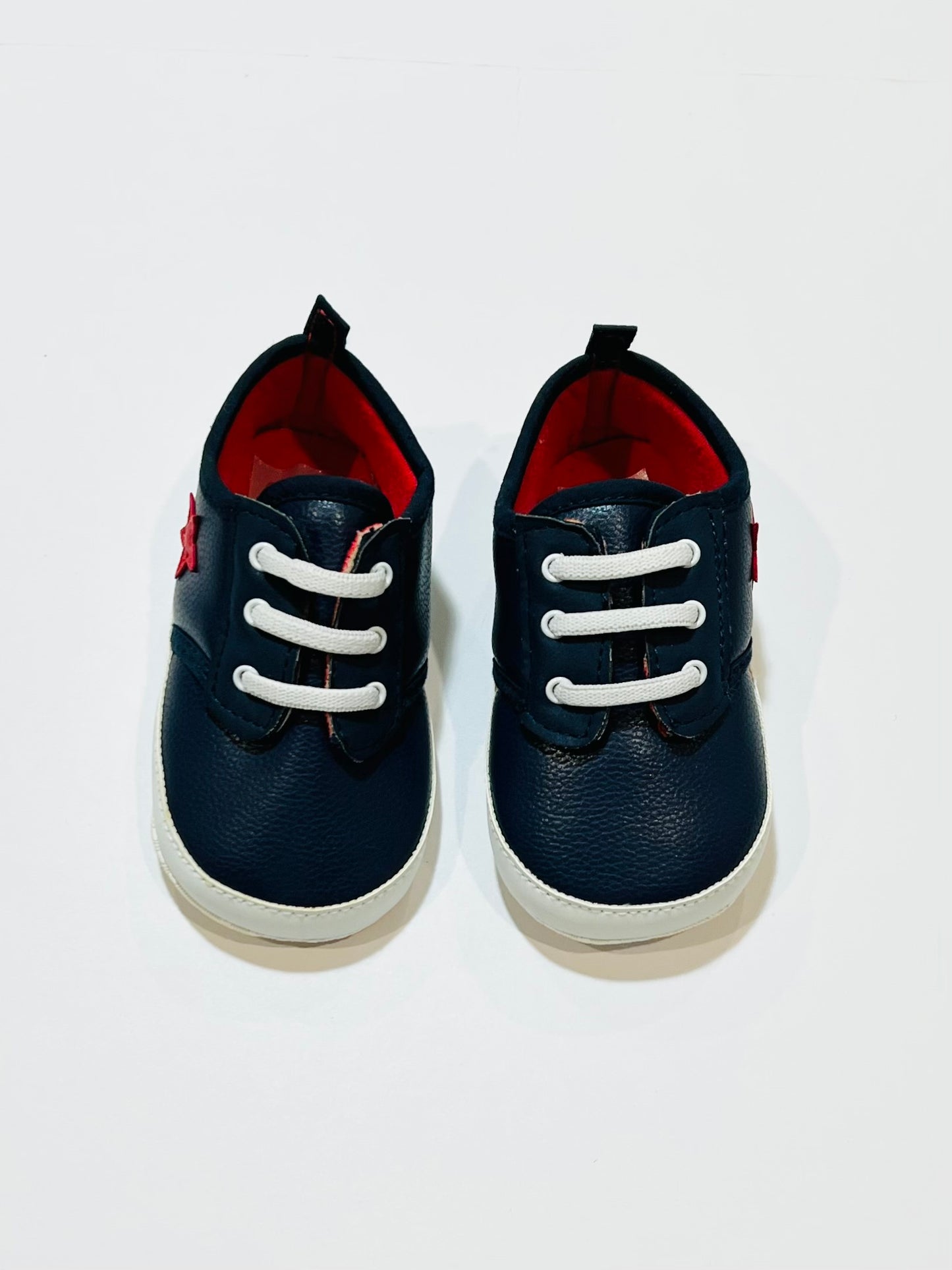 Navy pram shoes - Size 19