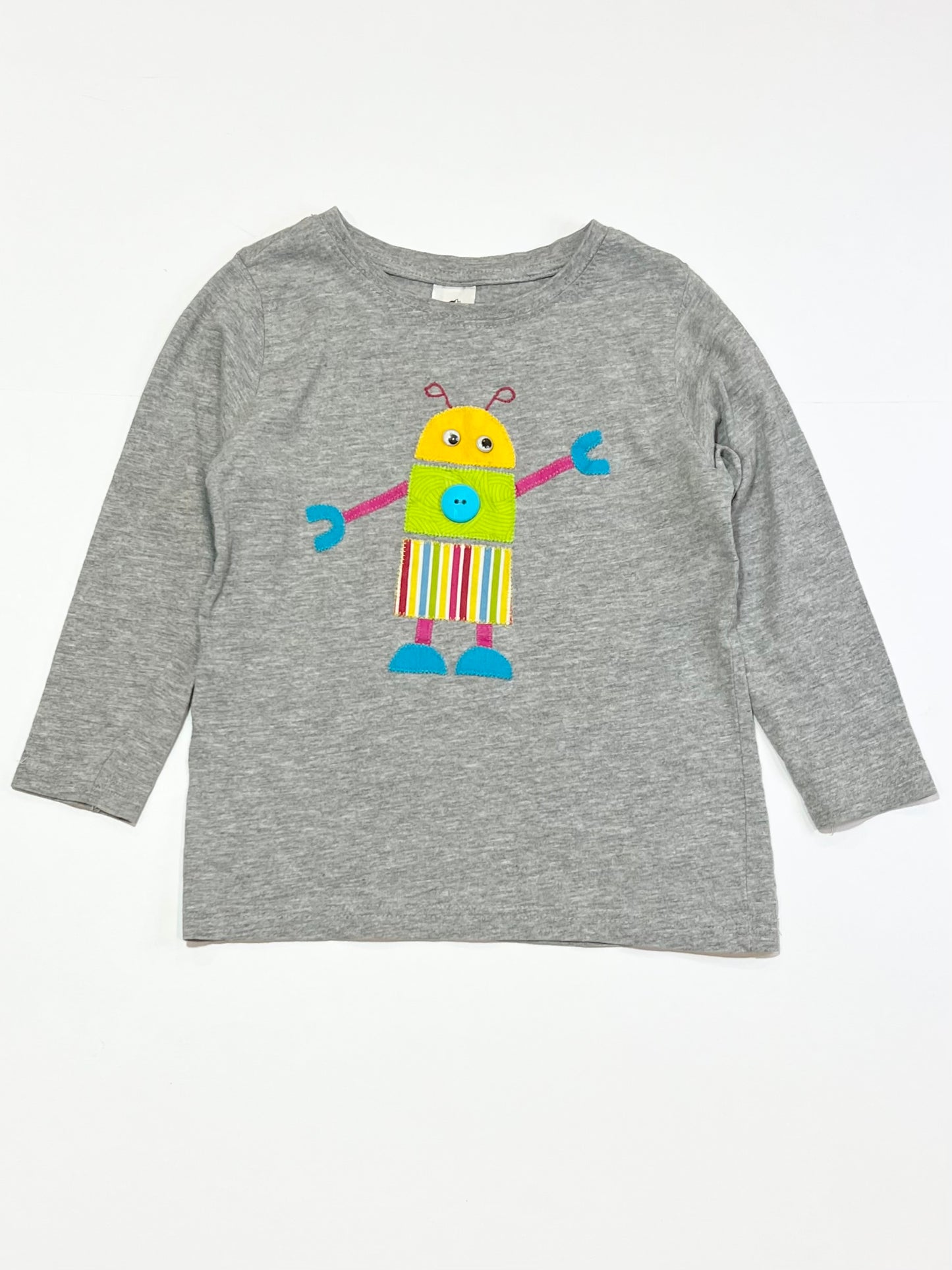 Grey robot top - Size 3