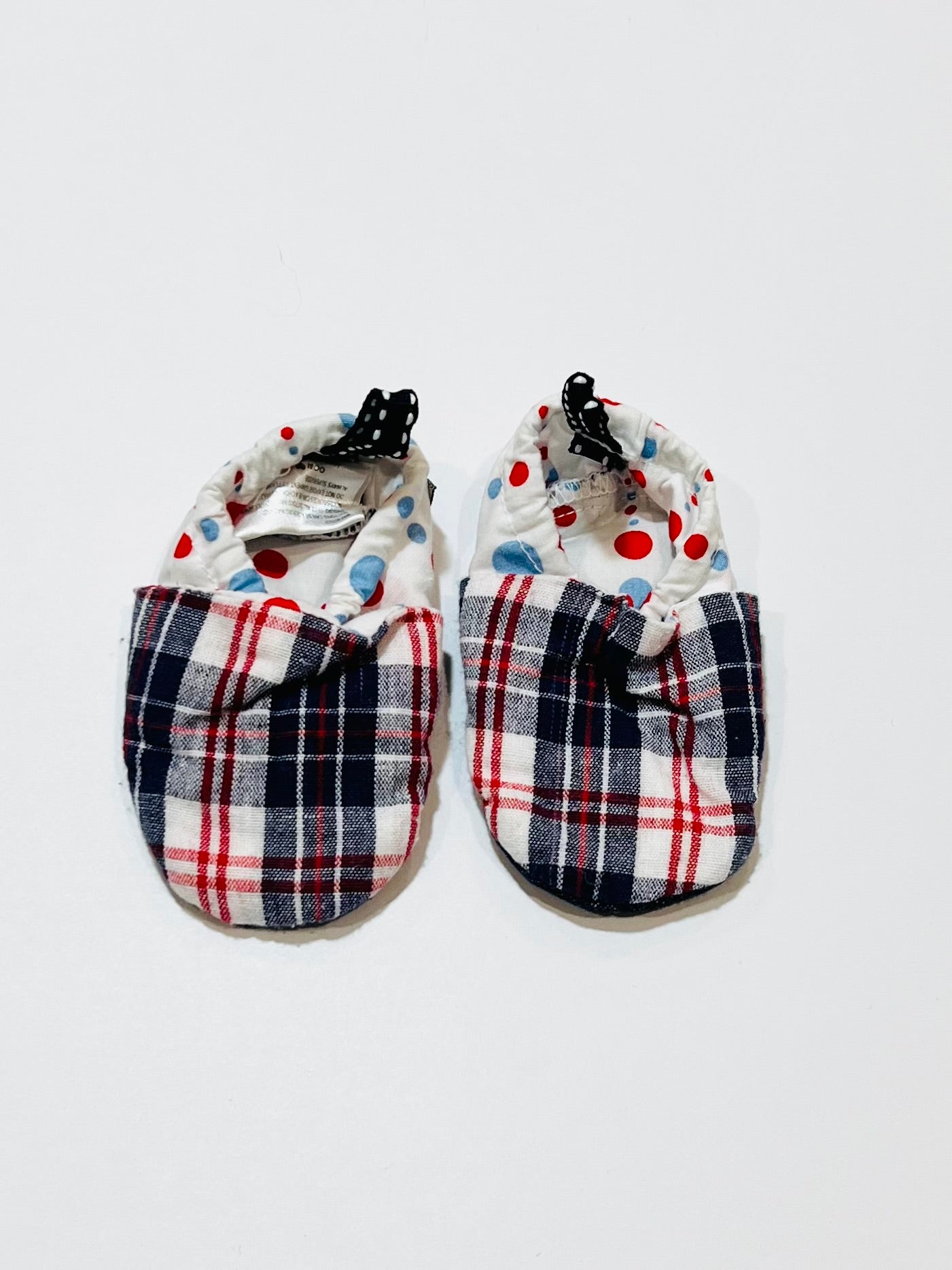 Soft cotton booties - Size 3-6 months