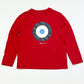 Red target top - Size 3-4