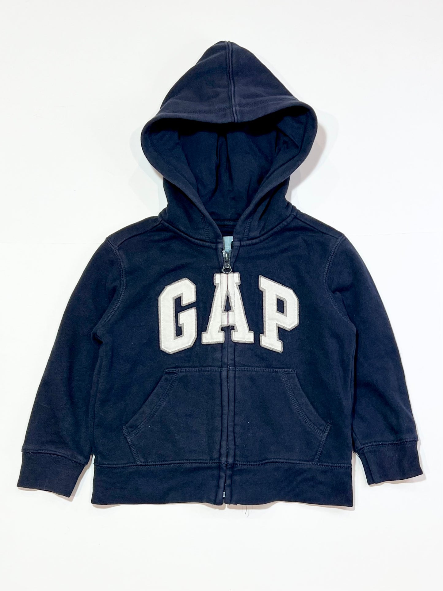 Navy zip hoodie - Size 3