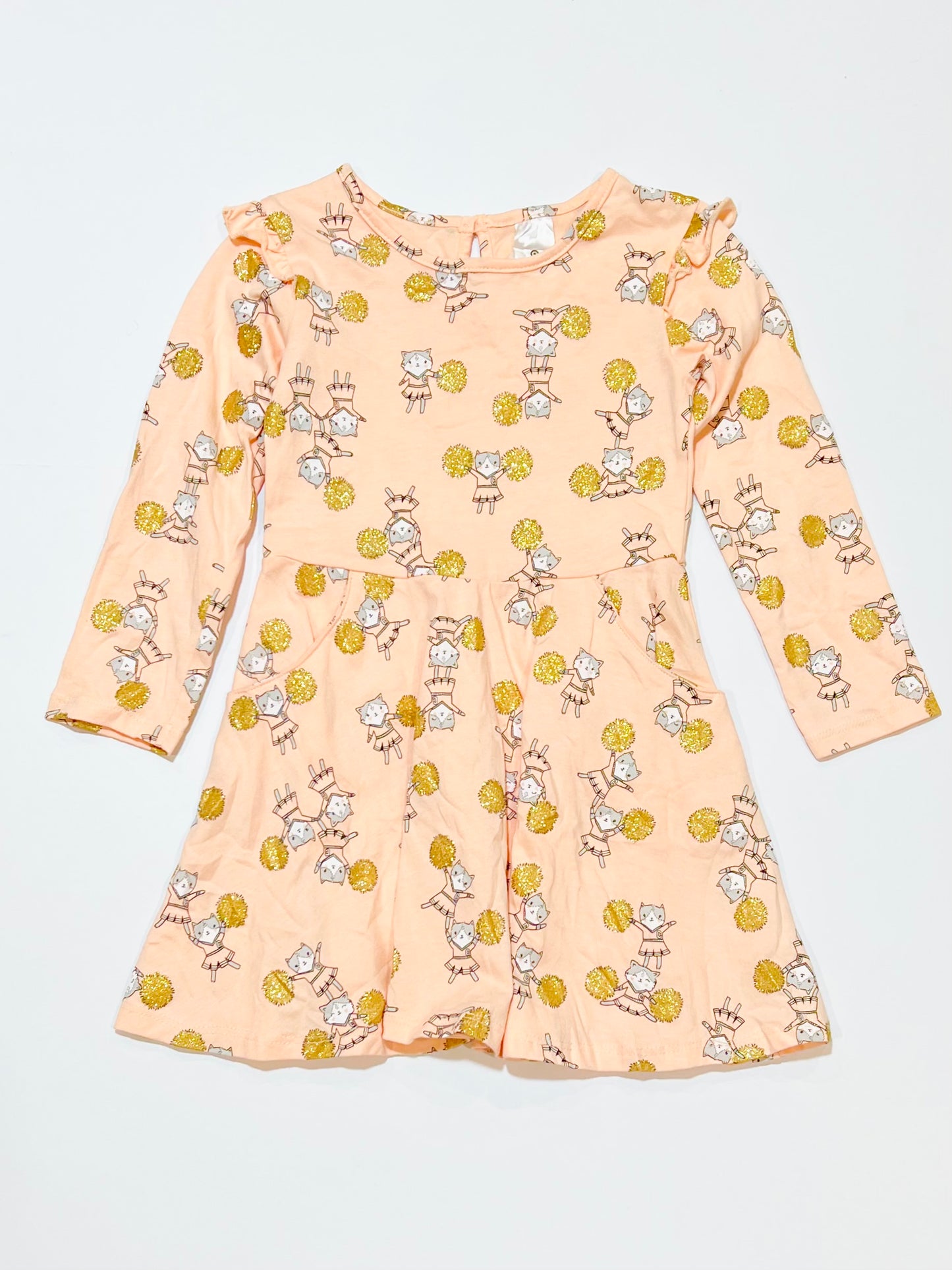 Glitter cat dress - Size 3