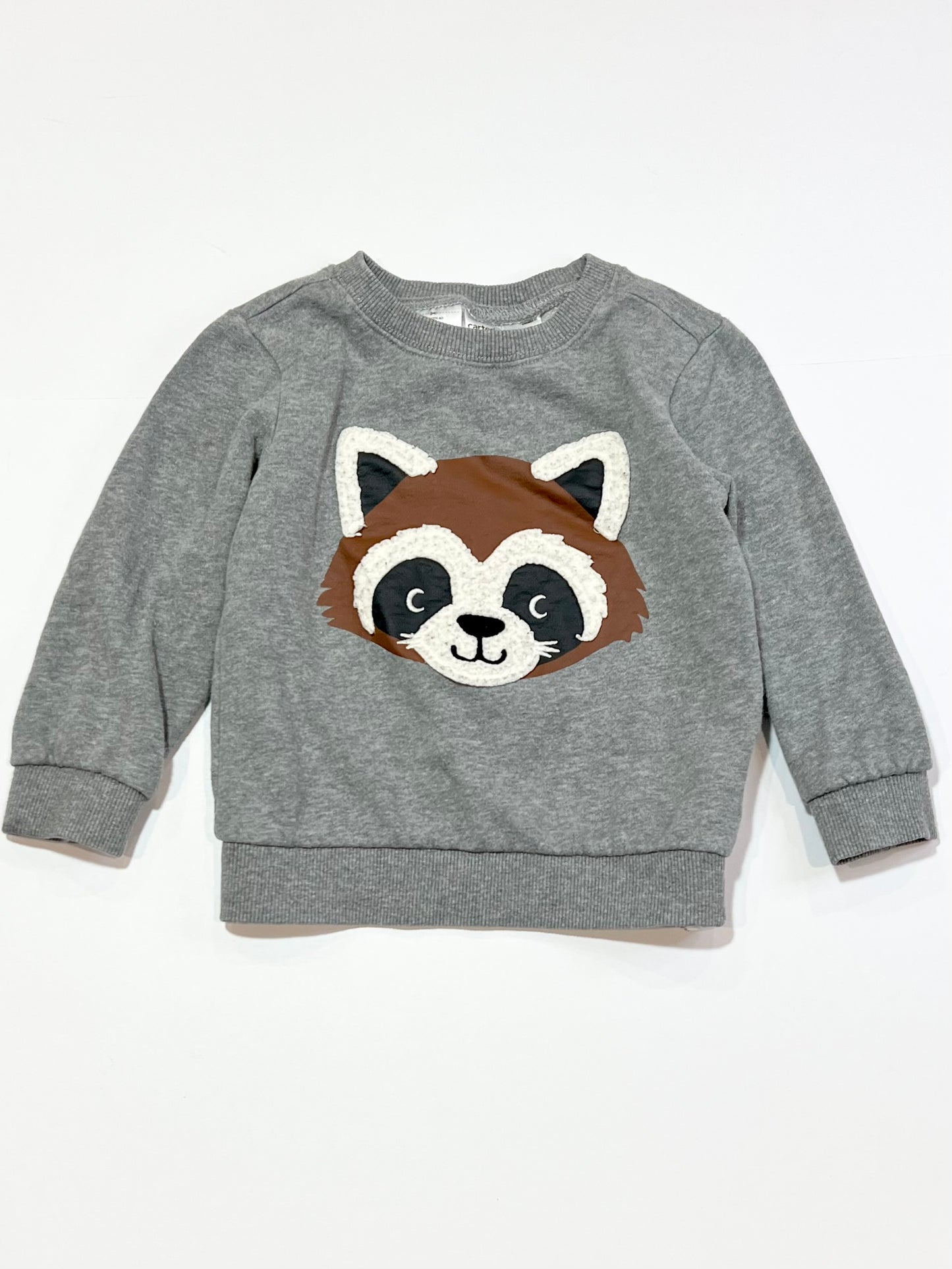 Grey racoon sweater - Size 3