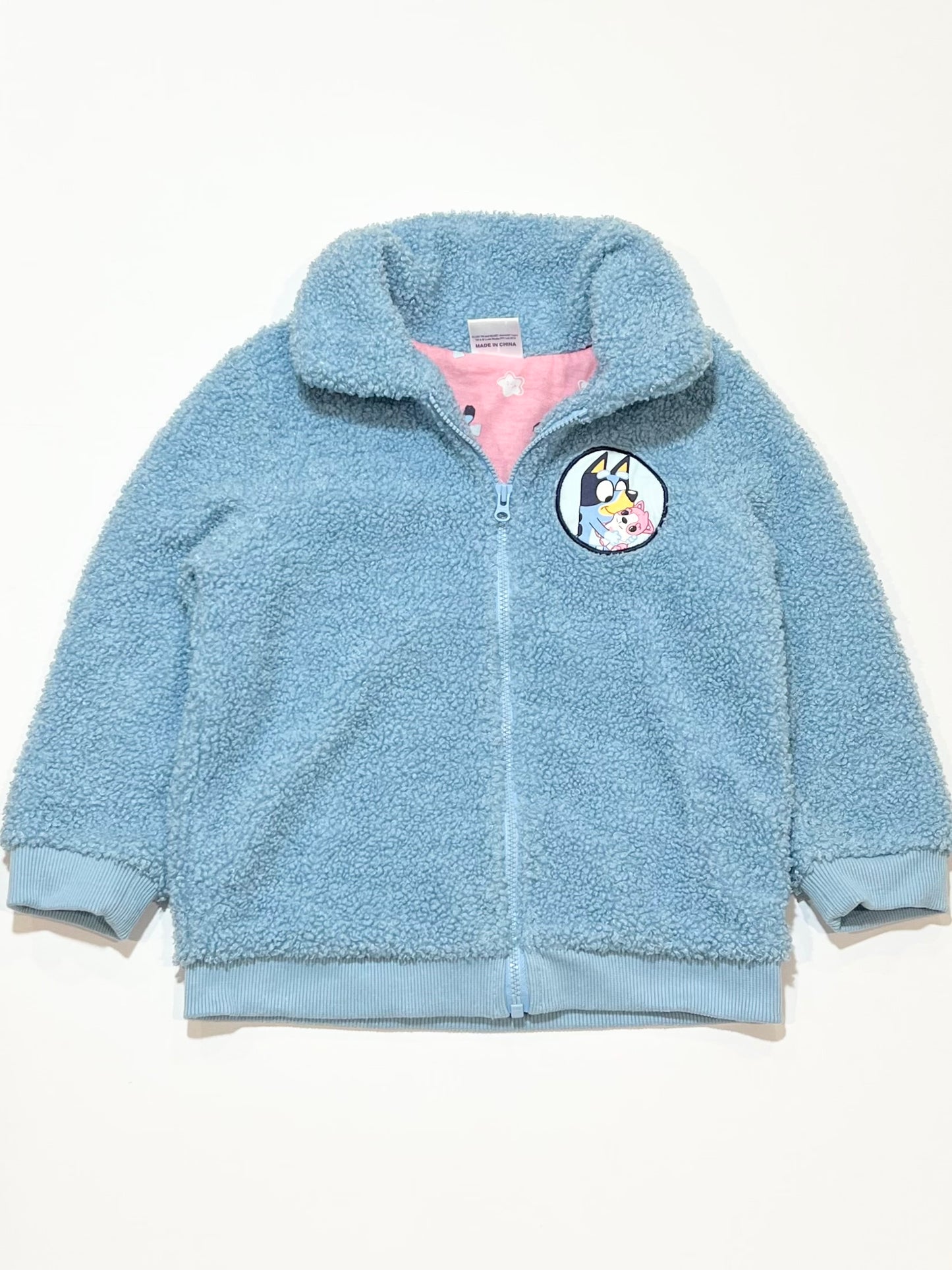 Blue fleece jacket - Size 4