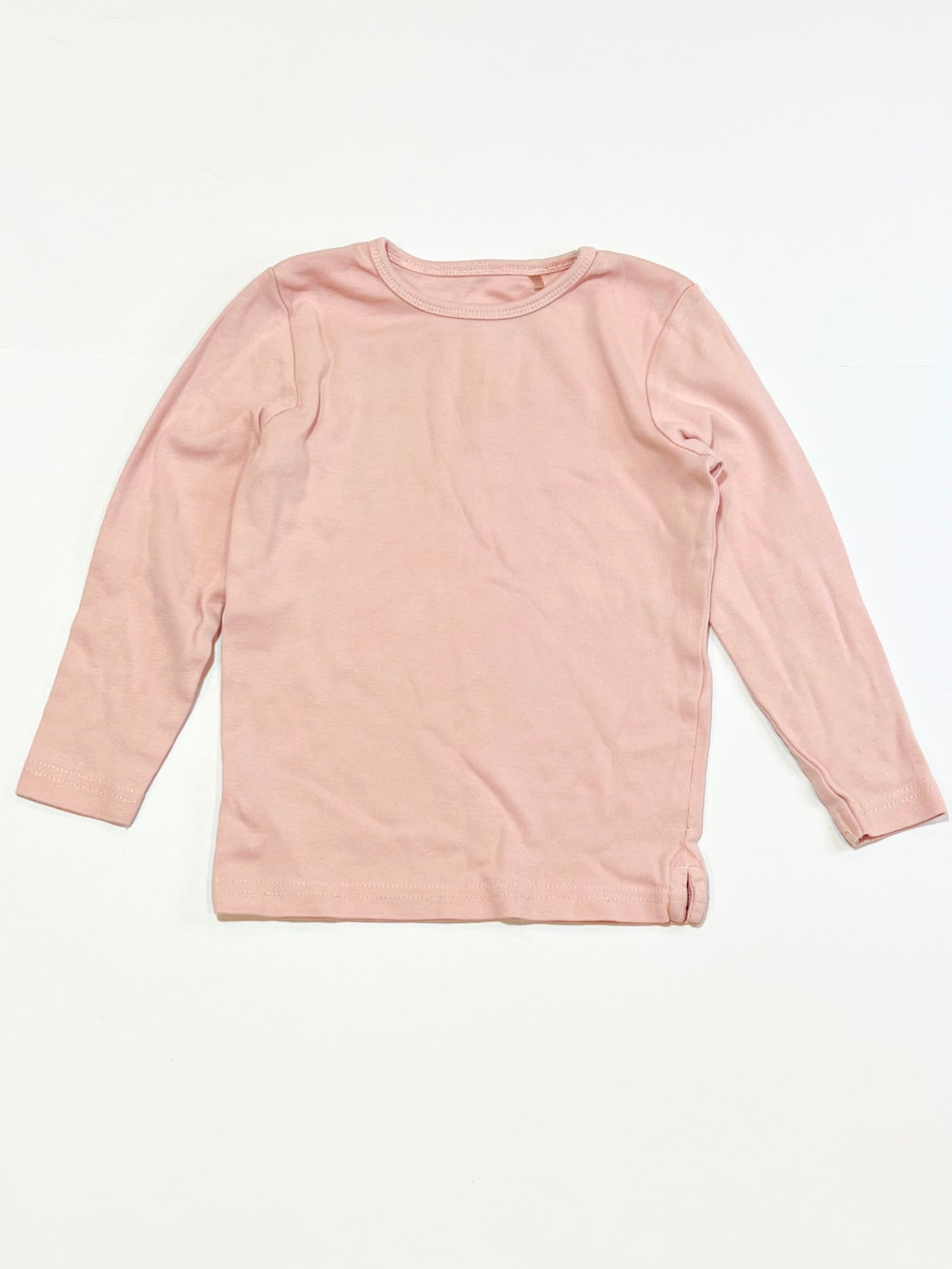 Pink ribbed top - Size 3
