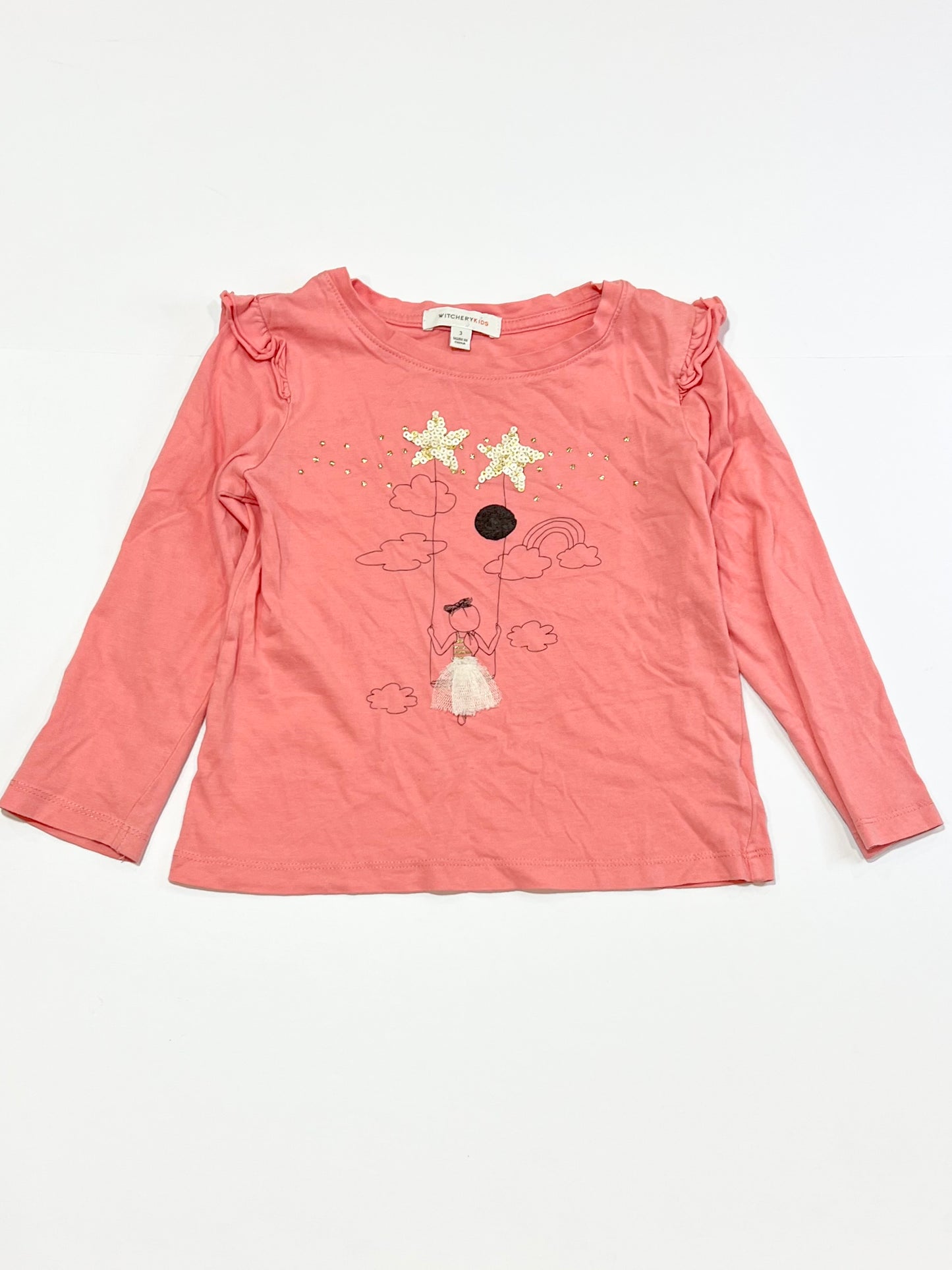 Pink sequin top - Size 3