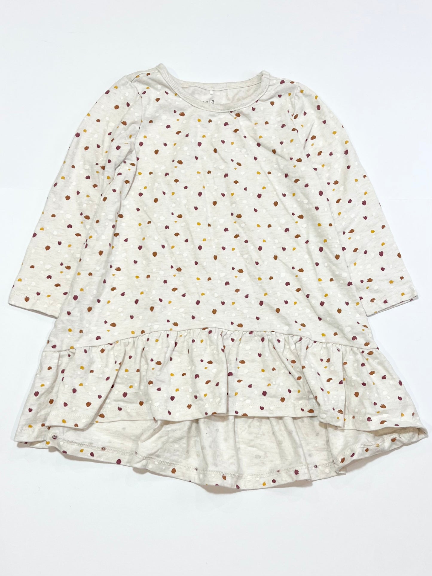 Peplum jersey dress - Size 3