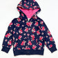 Floral zip hoodie - Size 3