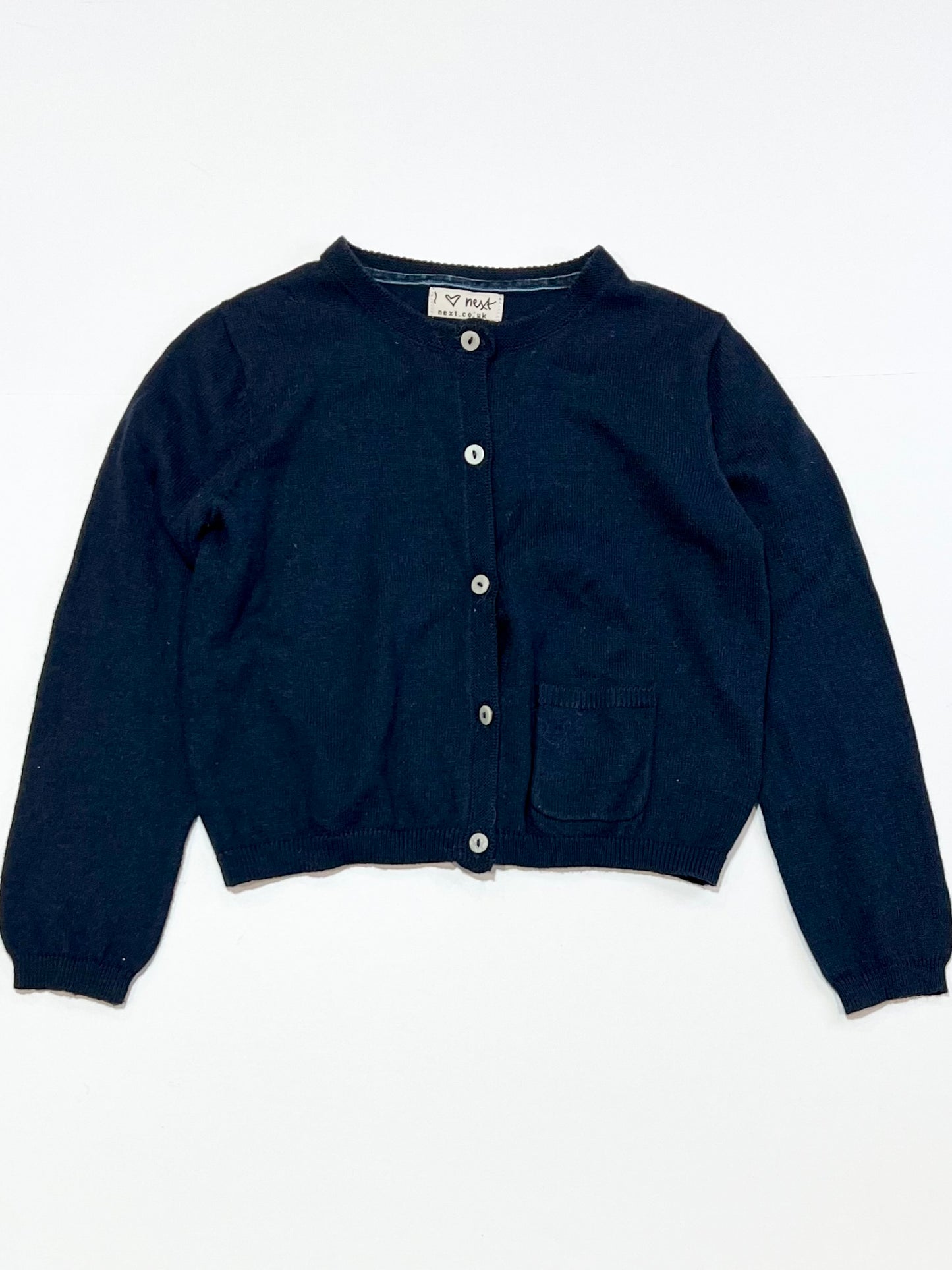 Navy cropped cardigan - Size 3