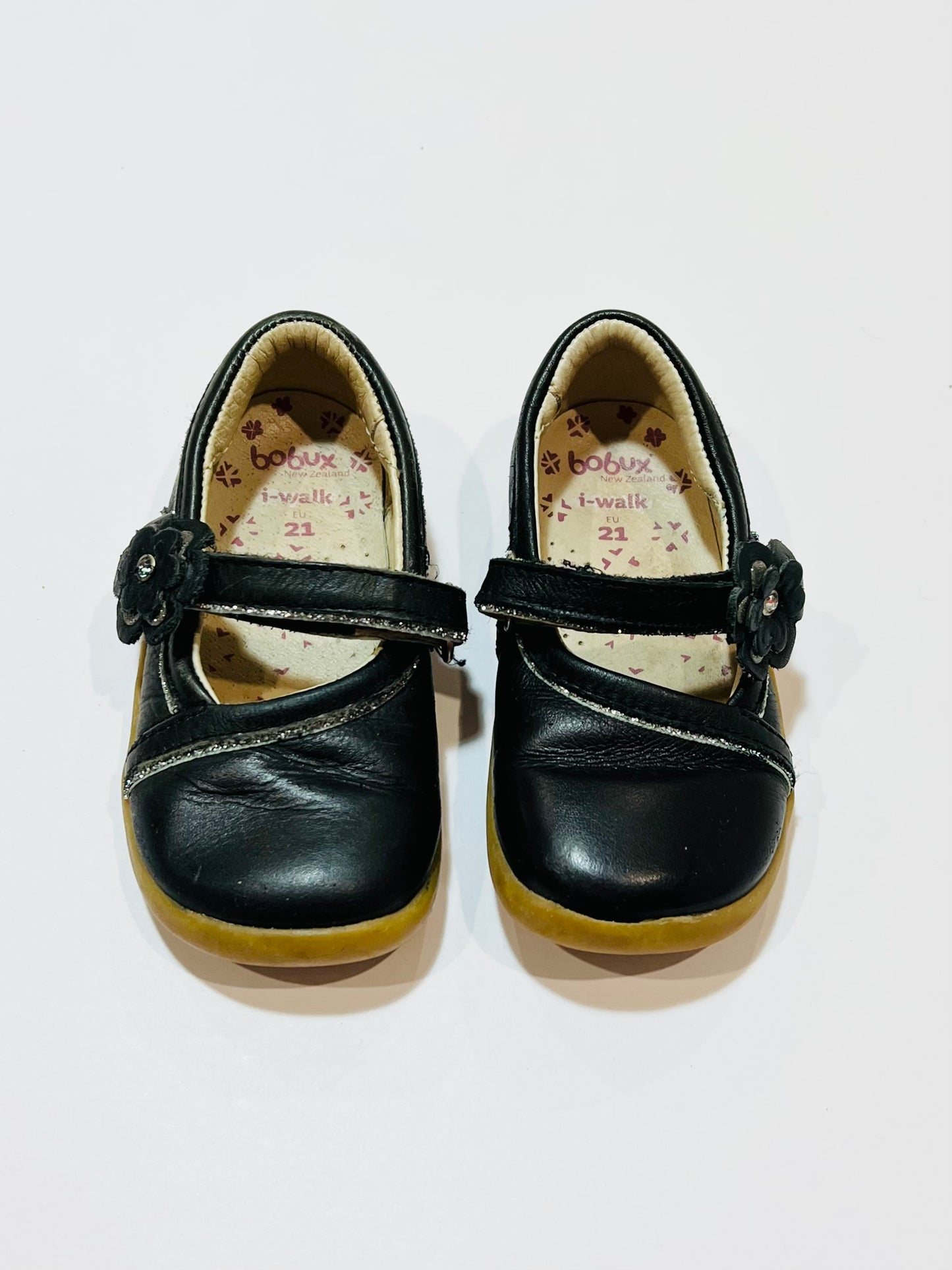 Navy I-Walk Mary-Janes - Size EU21