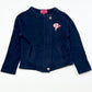 Navy terry jacket - Size 3