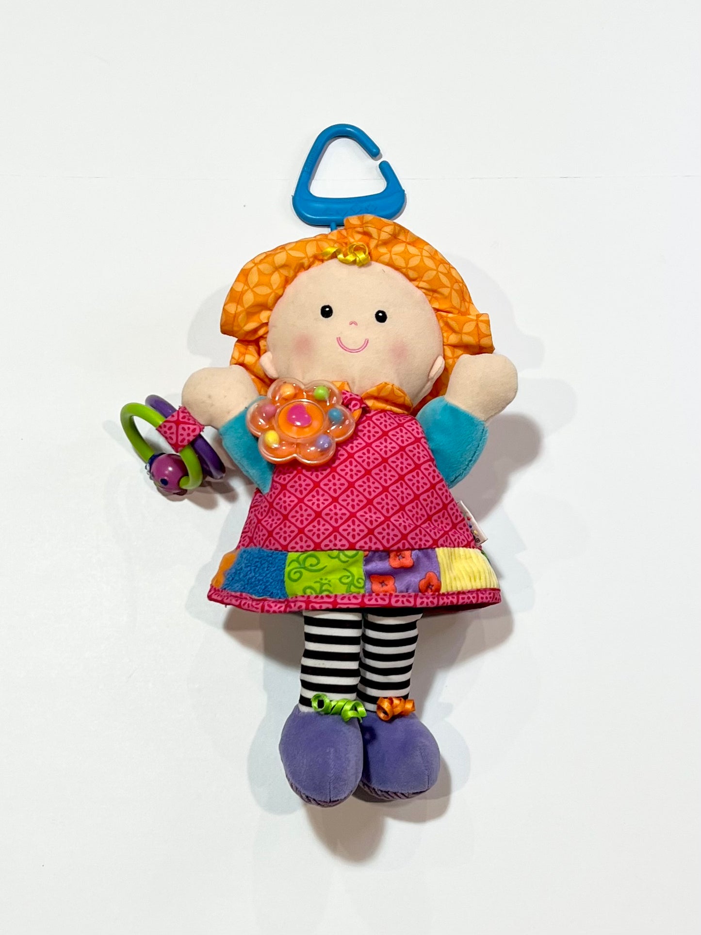 Colourful dolly pram toy