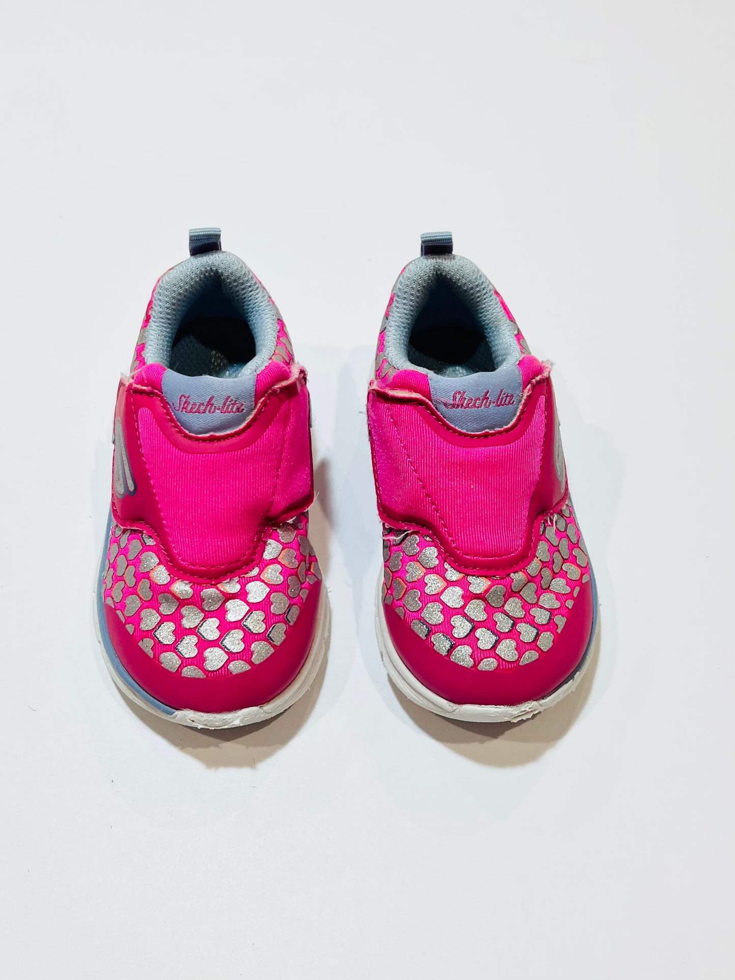 Glitter heart sneakers - Size US6