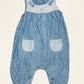 Blue bunny overalls - Size 00