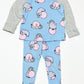 Penguin waffle pyjamas - Size 2