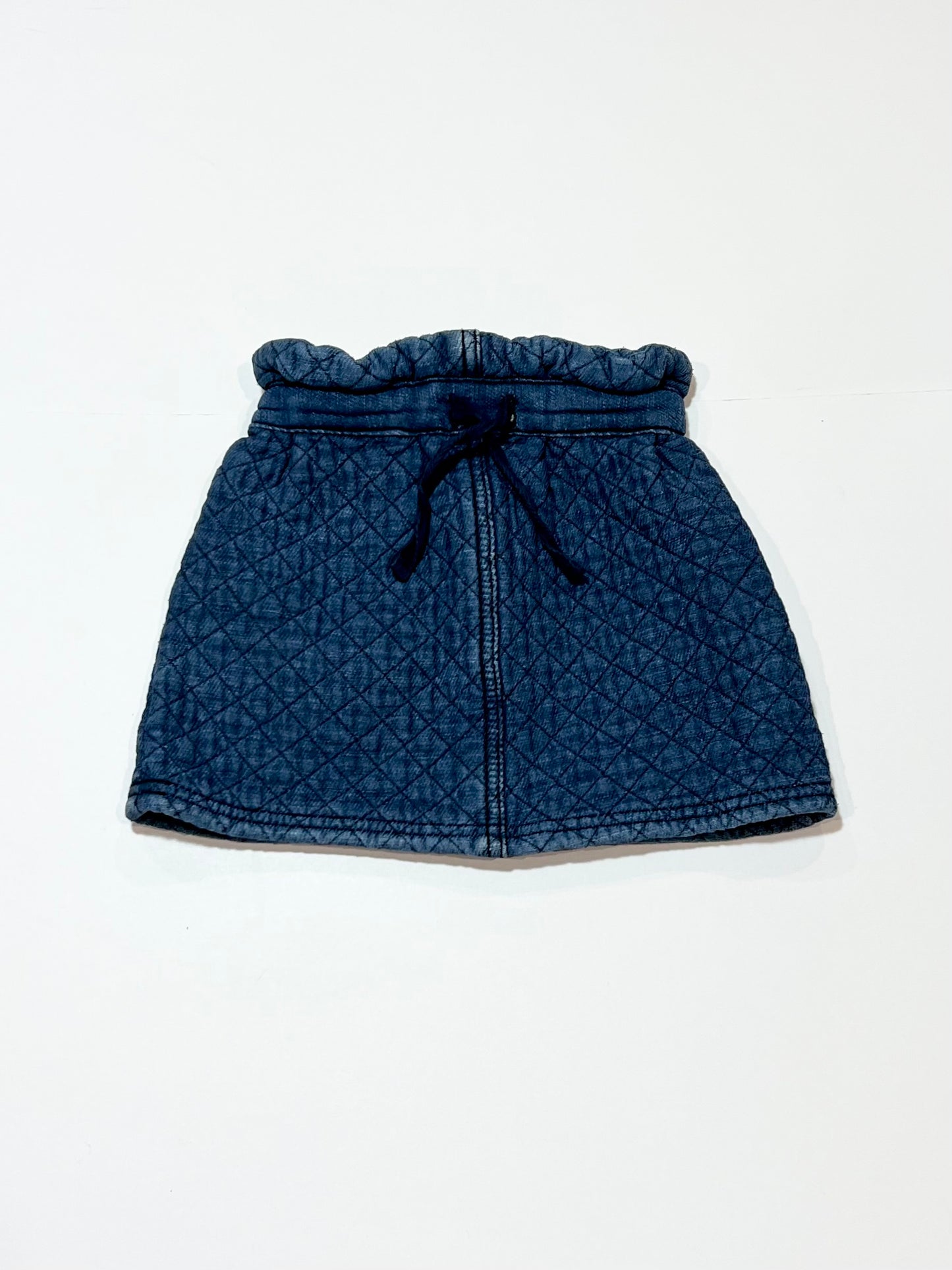 Quilted denim skirt - Size 2