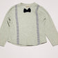 Grey bow tie top - Size 3