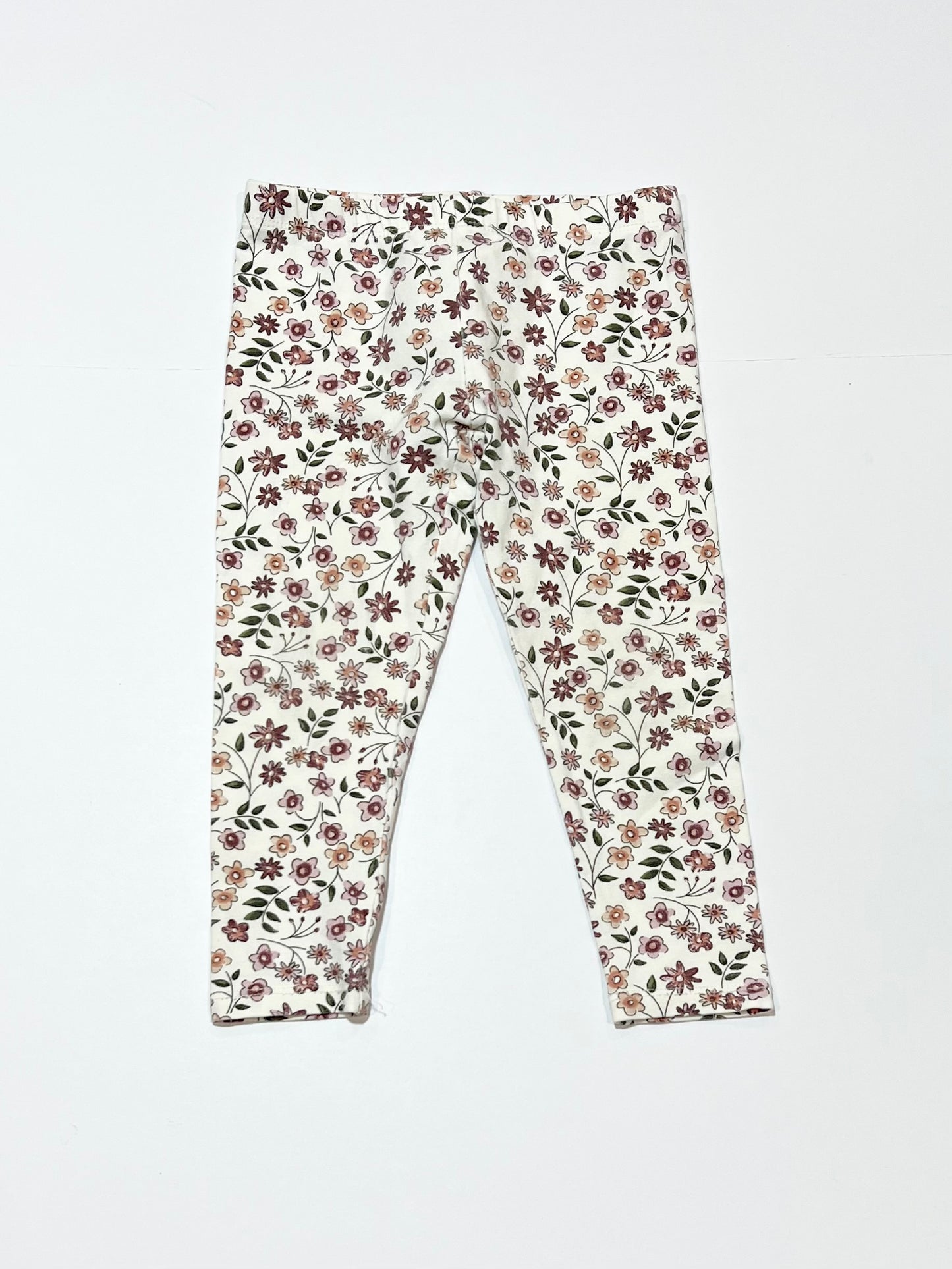 Floral leggings - Size 2