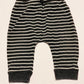 Black stripe pants - Size 0