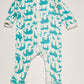 Green animals onesie - Size 00
