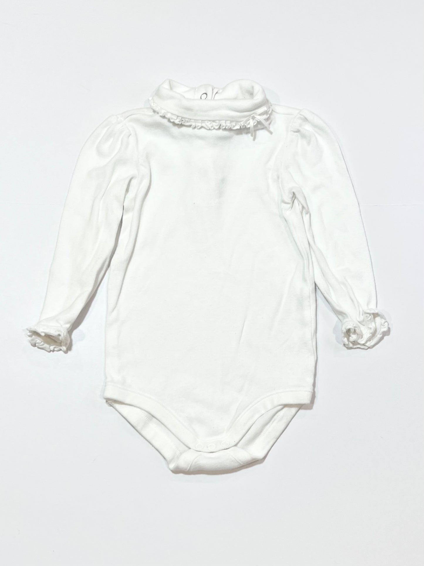 White skivvy bodysuit - Size 2