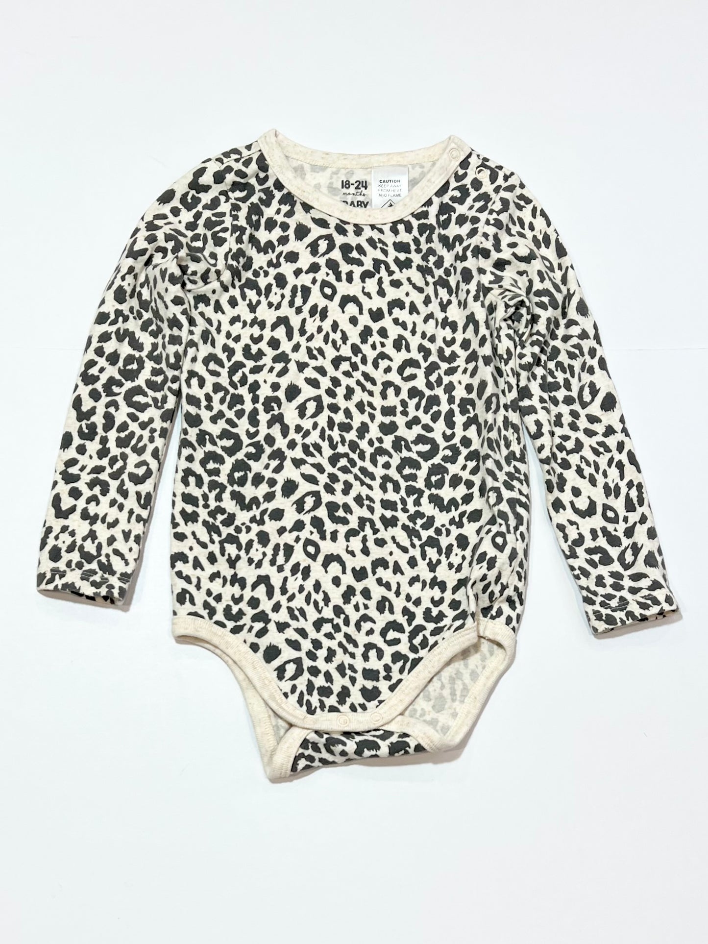 Animal print bodysuit - Size 2