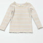 Striped ribbed top - Size 2