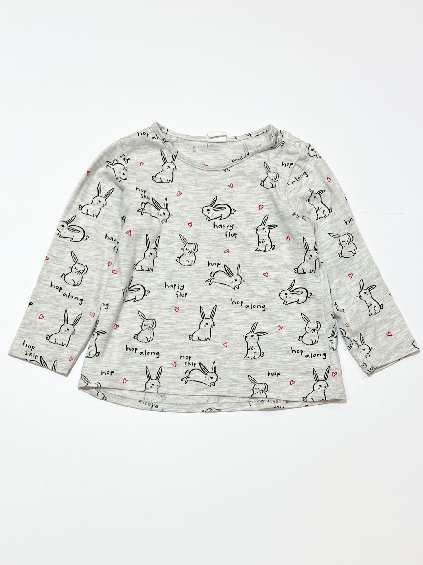 Grey bunny top - Size 2