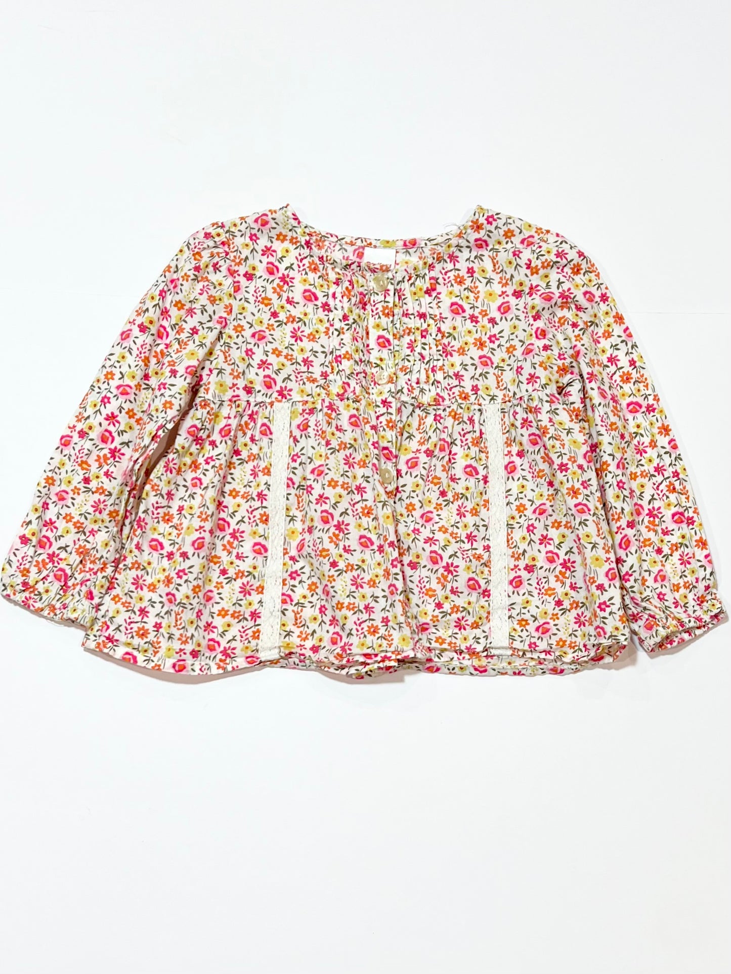 Floral cotton top - Size 2