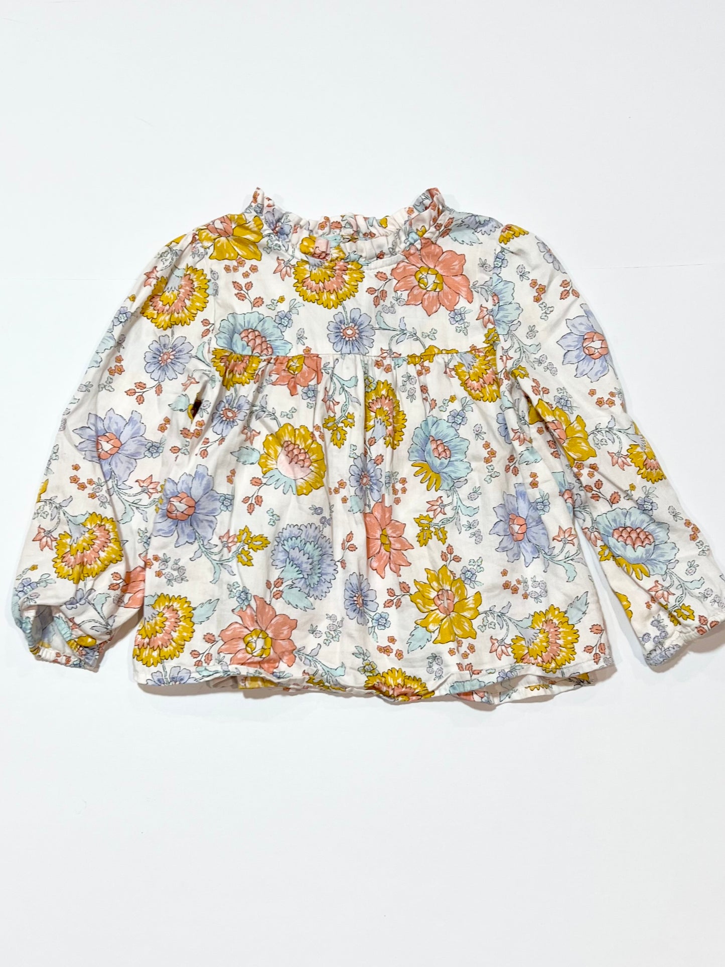 Floral cotton top - Size 2