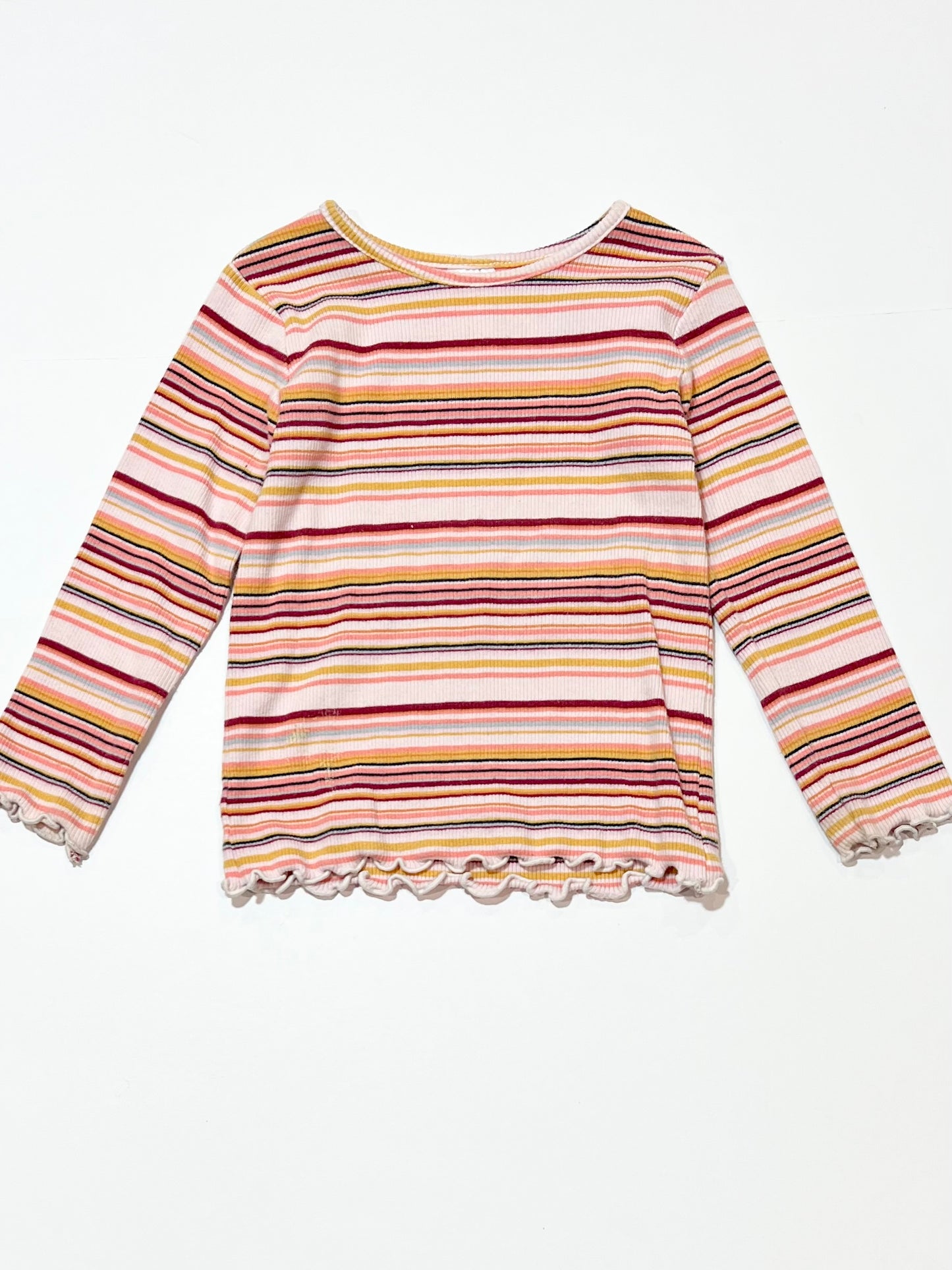 Striped ribbed top - Size 2