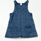 Denim pinafore - Size 2